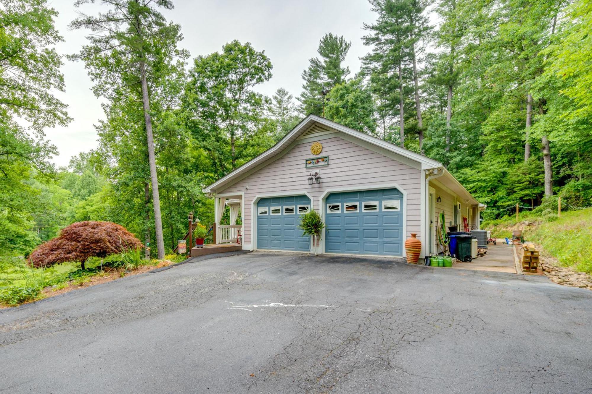 Creekside Hendersonville Haven Hot Tub And Fire Pit エクステリア 写真