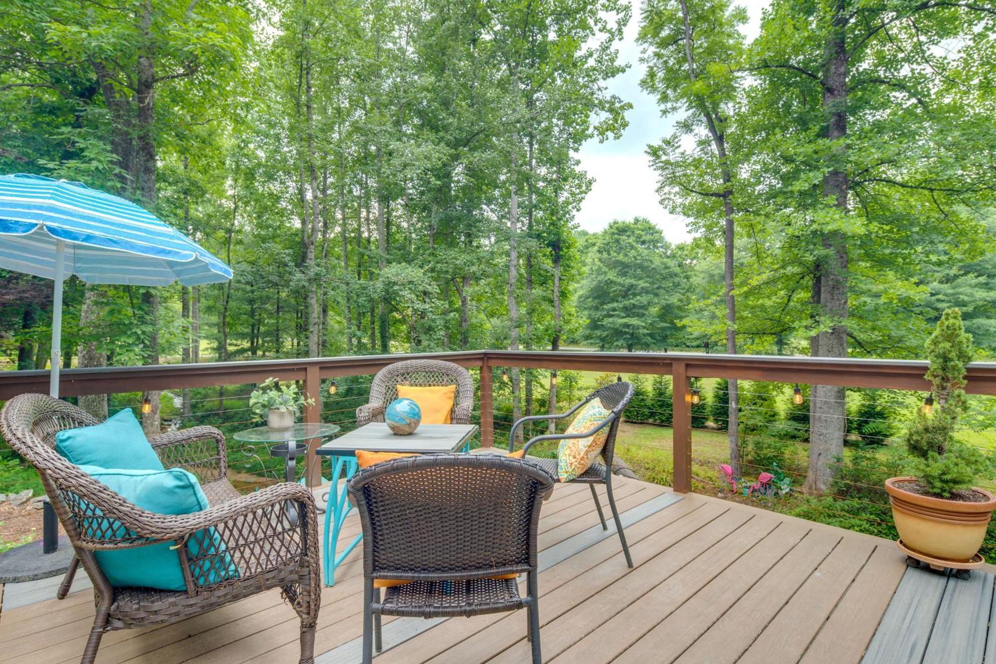 Creekside Hendersonville Haven Hot Tub And Fire Pit エクステリア 写真