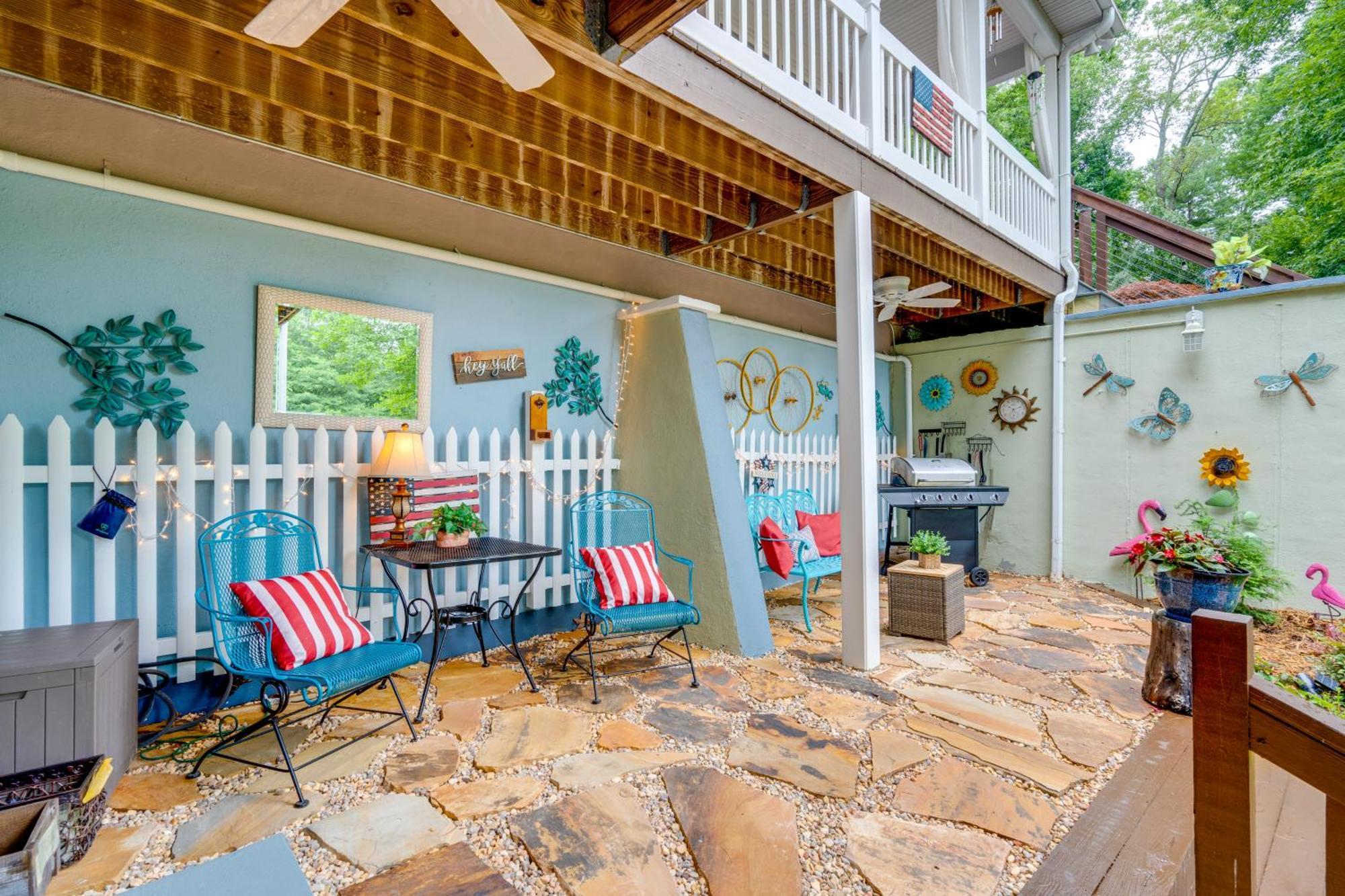 Creekside Hendersonville Haven Hot Tub And Fire Pit エクステリア 写真