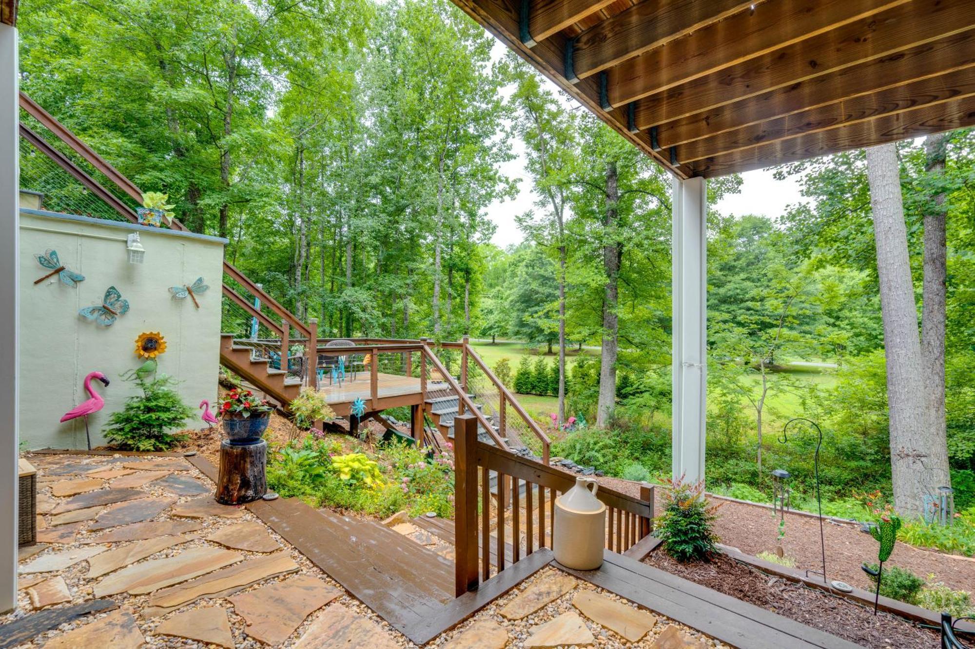 Creekside Hendersonville Haven Hot Tub And Fire Pit エクステリア 写真